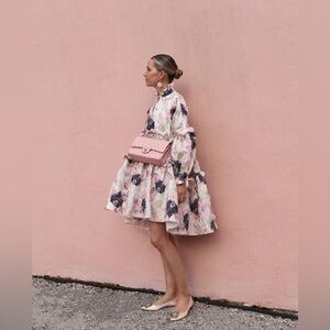 Sister Jane Dream Camellia Jacquard Midi Dress, New with Tags, Size XS